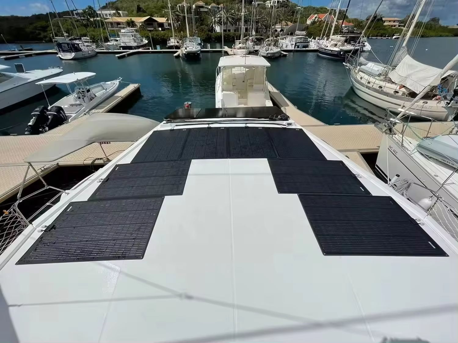 flexible marine solar panels