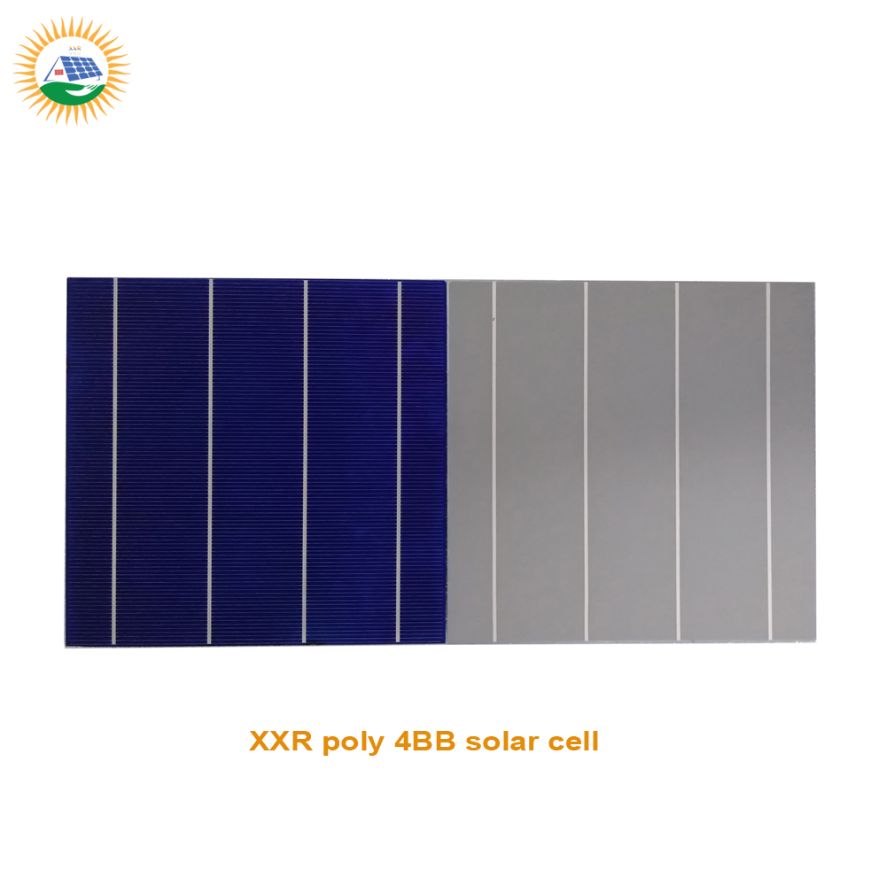 poly 4bb solar cell continuous busbar high efficiency 