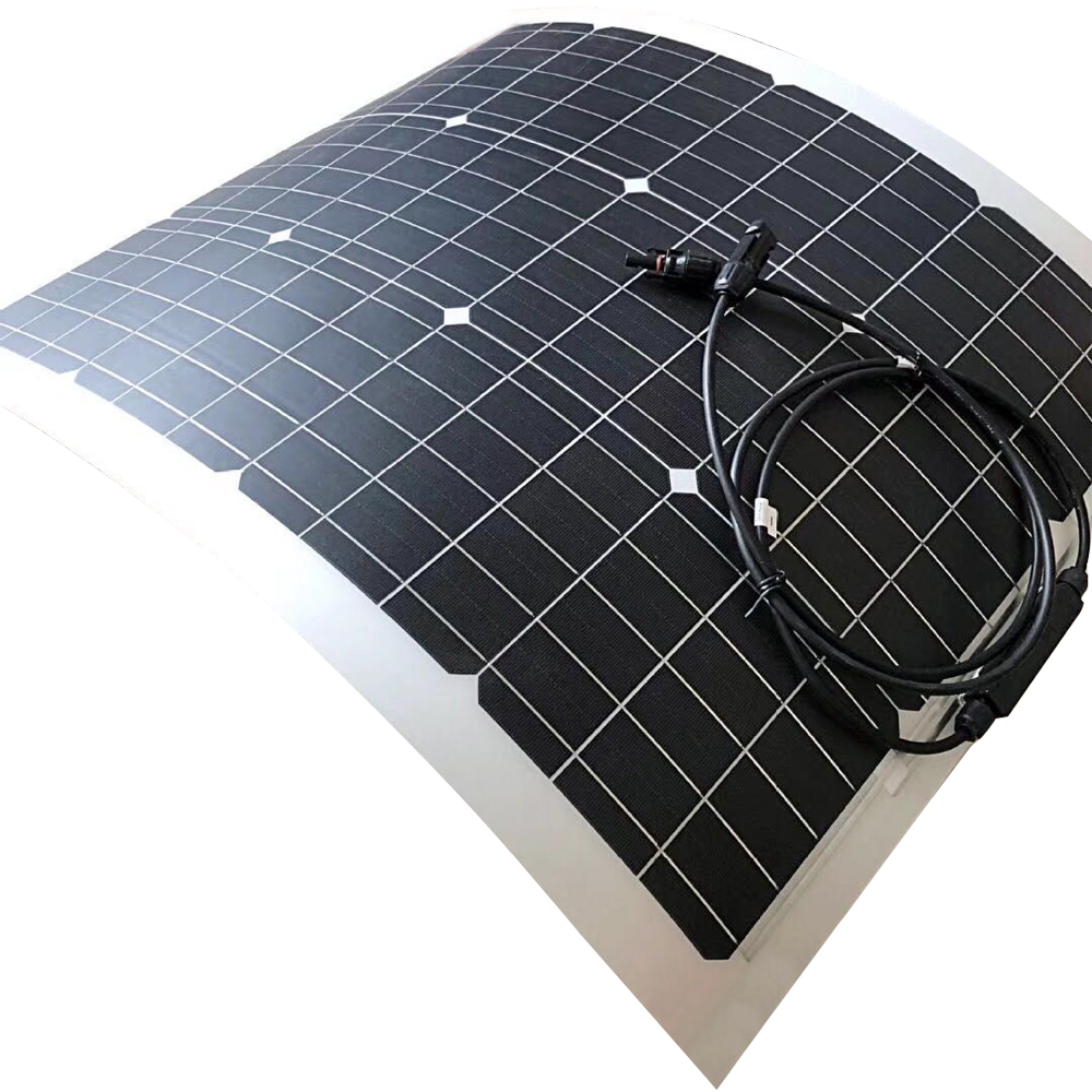 can be 90° bended mono ETFE solar panel 18v 60W 660*500*3mm 
