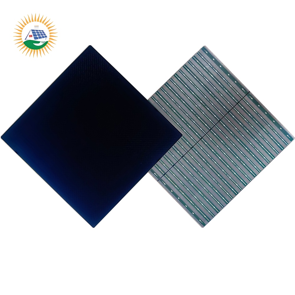 XXR Energy N-type 182mm Aiko ABC Solar Cells a Grade back contact Bifacial 26% mono flexible solar cells