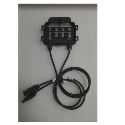 PV Junction Box Combiner Boxes for Solar Panel Energy , 3 Diodes Solar JB with solar Connector cable
