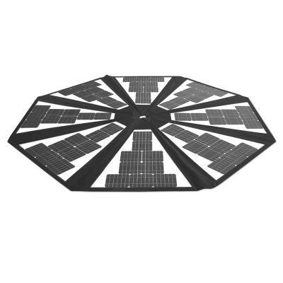 Outdoor Waterproof 240 watt 18V Solar Panel Umbrella Shape Solar Panel Charger for Power Supply on bench outdoor