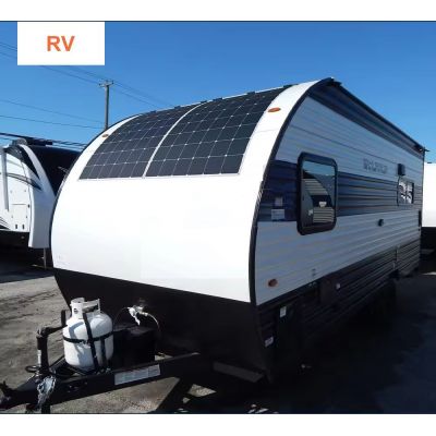 Custom High Efficiency 360W Sunpower IBC ETFE flexible solar panel Thin Film Light Weight Mono N Type solar panel